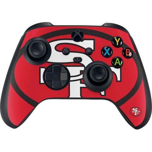 NFL San Francisco 49ers Retro Logo XBox Series X Digital Edition Bundle Skin