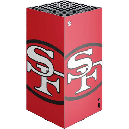 NFL San Francisco 49ers Retro Logo Xbox Series X Skins