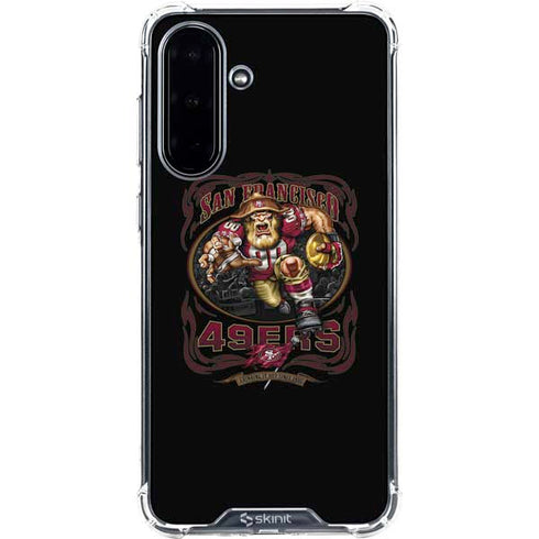 Liquid Blue NFL San Francisco 49ers Running Back Galaxy A36 5G Clear Case