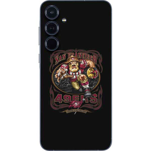 Liquid Blue NFL San Francisco 49ers Running Back Galaxy A55 5G Skin