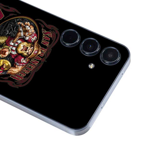 Liquid Blue NFL San Francisco 49ers Running Back Galaxy A55 5G Skin