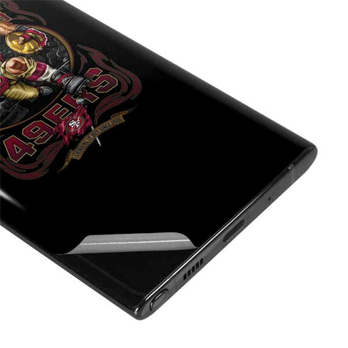 Liquid Blue NFL San Francisco 49ers Running Back Galaxy Note 10 Plus Skin