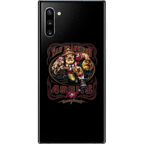 Liquid Blue NFL San Francisco 49ers Running Back Galaxy Note 10 Skin
