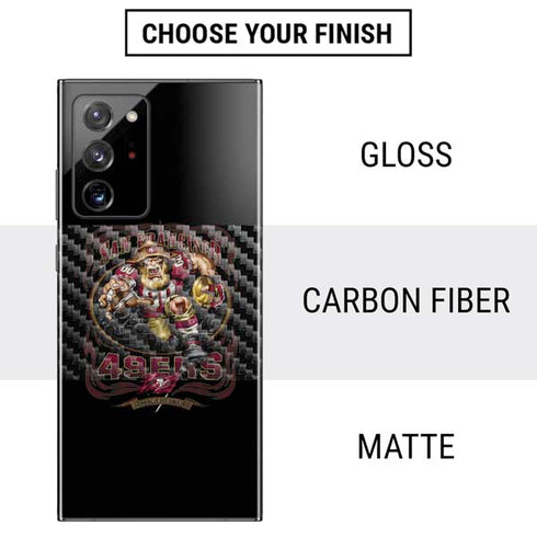 Liquid Blue NFL San Francisco 49ers Running Back Galaxy Note20 Ultra 5G Skin