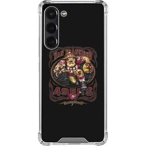 Liquid Blue NFL San Francisco 49ers Running Back Galaxy S24 FE Clear Case