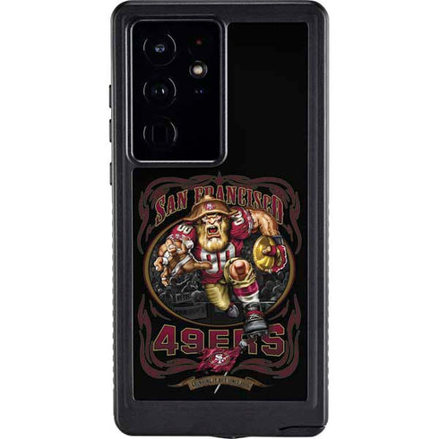 Liquid Blue NFL San Francisco 49ers Running Back Galaxy S24 Ultra Waterproof Case