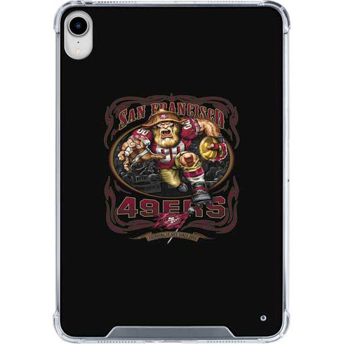 Liquid Blue NFL San Francisco 49ers Running Back iPad 11th Gen (2025) Clear Case