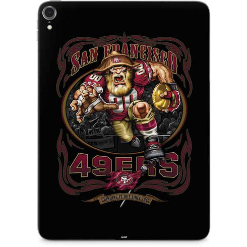 Liquid Blue NFL San Francisco 49ers Running Back Apple iPad Pro Skin