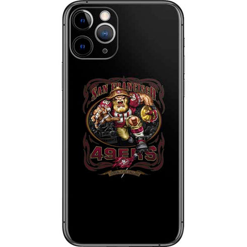 Liquid Blue NFL San Francisco 49ers Running Back iPhone 11 Pro Skin
