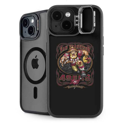 Liquid Blue NFL San Francisco 49ers Running Back iPhone 14 Plus Kickstand Case