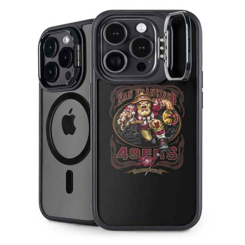 Liquid Blue NFL San Francisco 49ers Running Back iPhone 14 Pro Max Kickstand Case