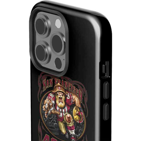 Liquid Blue NFL San Francisco 49ers Running Back iPhone 15 Pro Impact Case