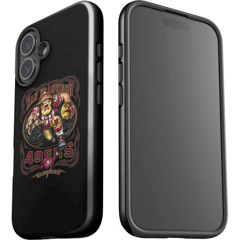 Liquid Blue NFL San Francisco 49ers Running Back iPhone 16 Plus Impact Case