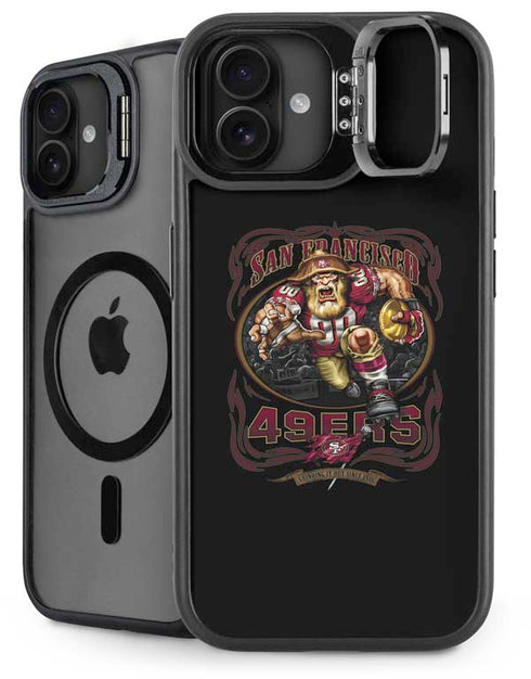 Liquid Blue NFL San Francisco 49ers Running Back iPhone 16 Plus Kickstand Case