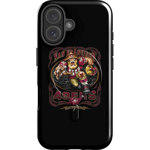 Liquid Blue NFL San Francisco 49ers Running Back iPhone 16 Plus Magsafe Impact Case