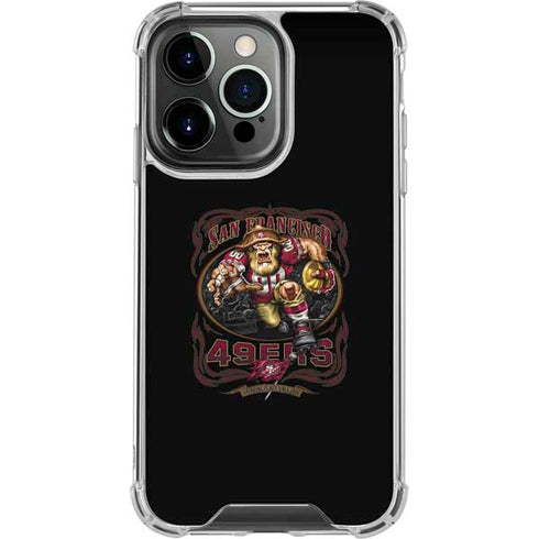 Liquid Blue NFL San Francisco 49ers Running Back iPhone 16 Pro Clear Case