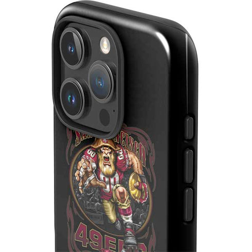 Liquid Blue NFL San Francisco 49ers Running Back iPhone 16 Pro Impact Case