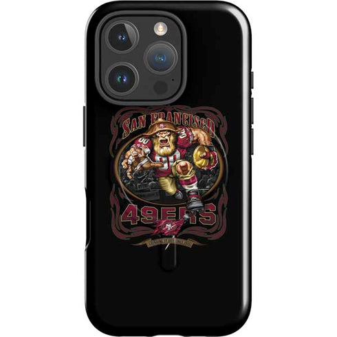 Liquid Blue NFL San Francisco 49ers Running Back iPhone 16 Pro Magsafe Impact Case