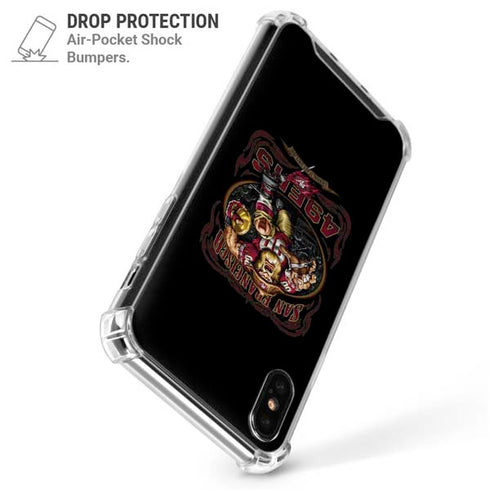 Liquid Blue NFL San Francisco 49ers Running Back iPhone X/XS Clear Case