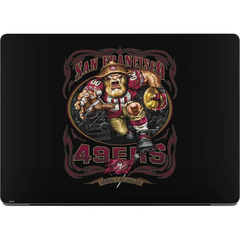 Liquid Blue NFL San Francisco 49ers Running Back Apple MacBook Pro 14-inch Skin