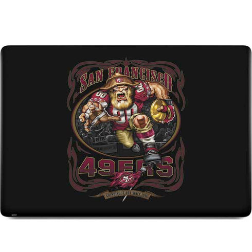 Liquid Blue NFL San Francisco 49ers Running Back MacBook Skins