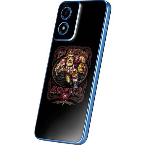 Liquid Blue NFL San Francisco 49ers Running Back Moto G Play 4G (2024) Skin