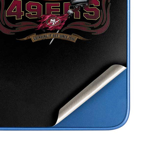 Liquid Blue NFL San Francisco 49ers Running Back Moto G Play 4G (2024) Skin