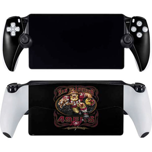 Liquid Blue NFL San Francisco 49ers Running Back PlayStation PS5 Skins