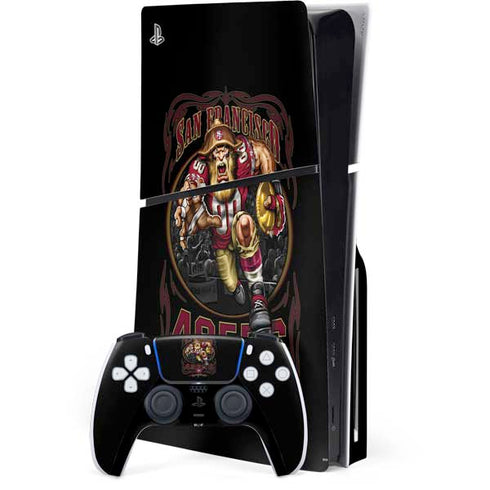 Liquid Blue NFL San Francisco 49ers Running Back PlayStation PS5 Skins