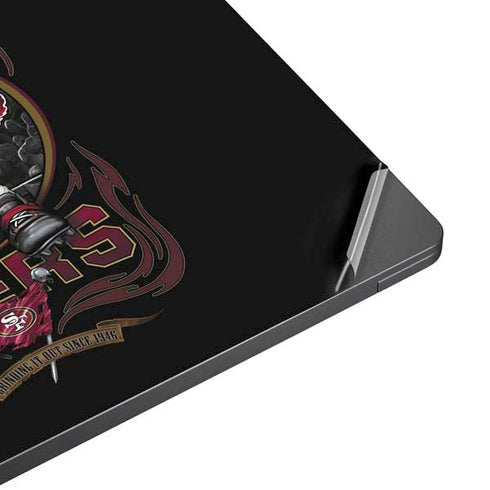 Liquid Blue NFL San Francisco 49ers Running Back Surface Laptop 7 13.8in Skin