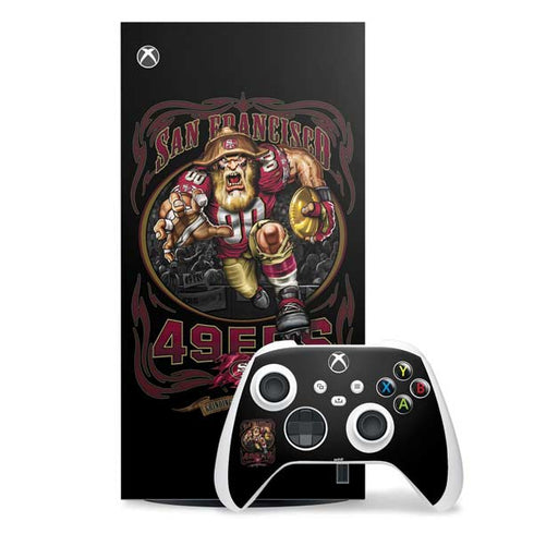 Liquid Blue NFL San Francisco 49ers Running Back Xbox Series X Skins