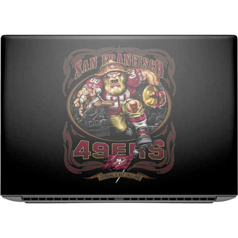 Liquid Blue NFL San Francisco 49ers Running Back HP ZBook Fury 16 G10 Skin