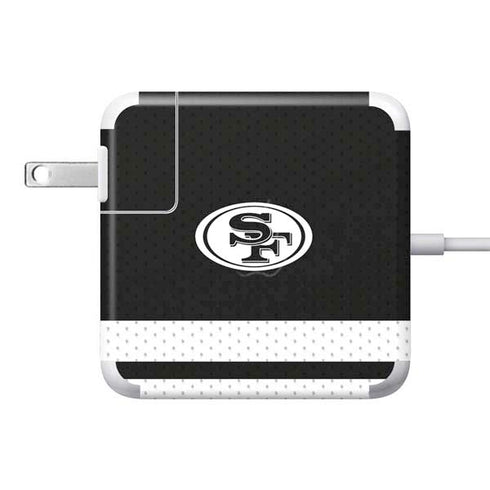 NFL San Francisco 49ers Shutout 85W Power Adapter (15 and 17 inch MacBook Pro Charger) Skin