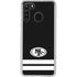 NFL San Francisco 49ers Shutout Galaxy A21 Clear Case