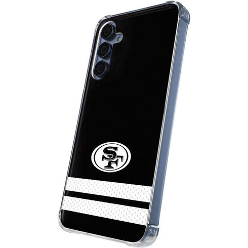 NFL San Francisco 49ers Shutout Galaxy A35 5G Clear Case