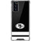 NFL San Francisco 49ers Shutout Galaxy Note20 5G Clear Case