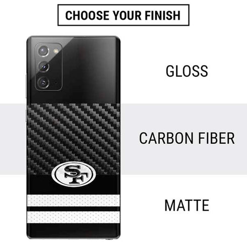 NFL San Francisco 49ers Shutout Galaxy Note20 5G Skin