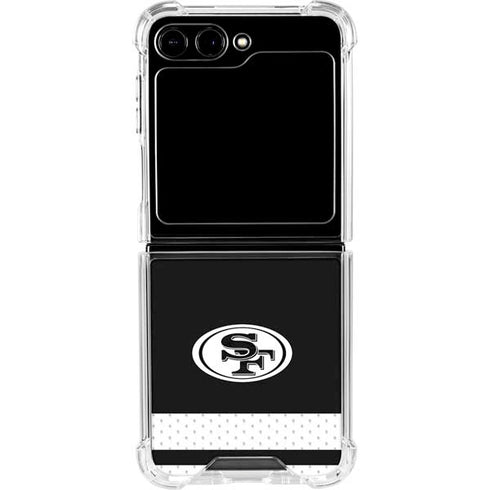 NFL San Francisco 49ers Shutout Galaxy Z Flip6 Clear Case