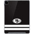 NFL San Francisco 49ers Shutout iPad Pro 12.9in (2020) Clear Case