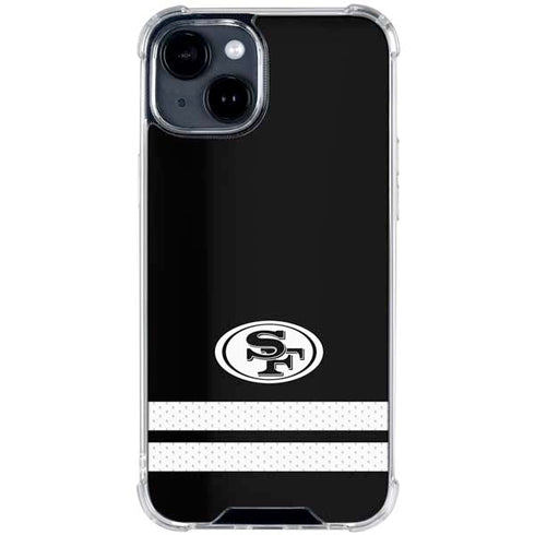 NFL San Francisco 49ers Shutout iPhone 15 Clear Case