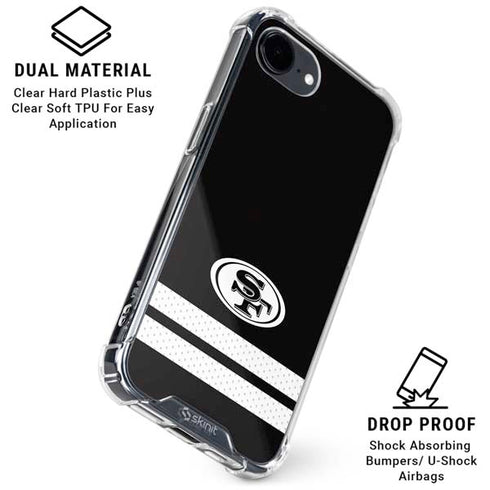 NFL San Francisco 49ers Shutout iPhone 16e Clear Case