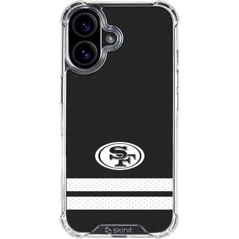 NFL San Francisco 49ers Shutout iPhone 17 Clear Case