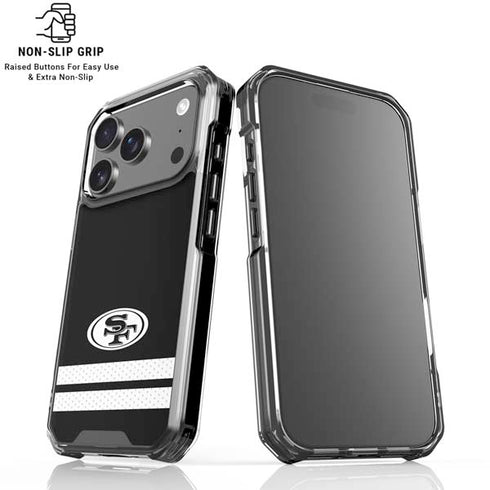 NFL San Francisco 49ers Shutout iPhone 18 Pro Clear Case