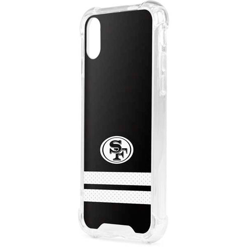 NFL San Francisco 49ers Shutout iPhone XS Clear Case