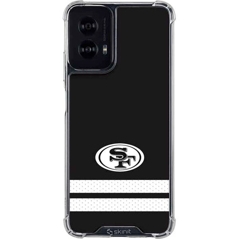 NFL San Francisco 49ers Shutout Moto G Power 5G (2024) Clear Case