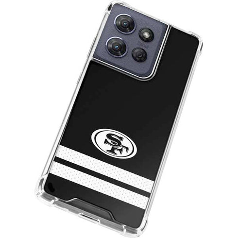 NFL San Francisco 49ers Shutout Moto G Stylus 5G (2025) Clear Case