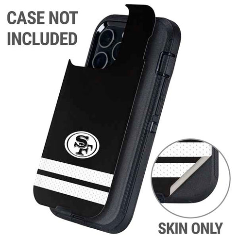 NFL San Francisco 49ers Shutout Otterbox Defender iPhone Skin