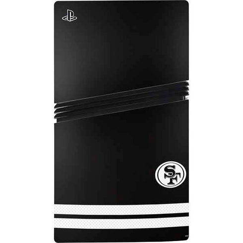 NFL San Francisco 49ers Shutout PS5 Pro Disk Bundle Skin