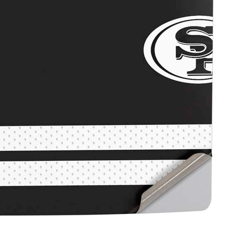 NFL San Francisco 49ers Shutout PS5 Pro Disk Console Skin