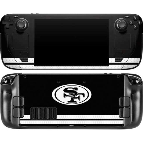 NFL San Francisco 49ers Shutout Steam Deck Handheld Gaming Computer OLED Skin